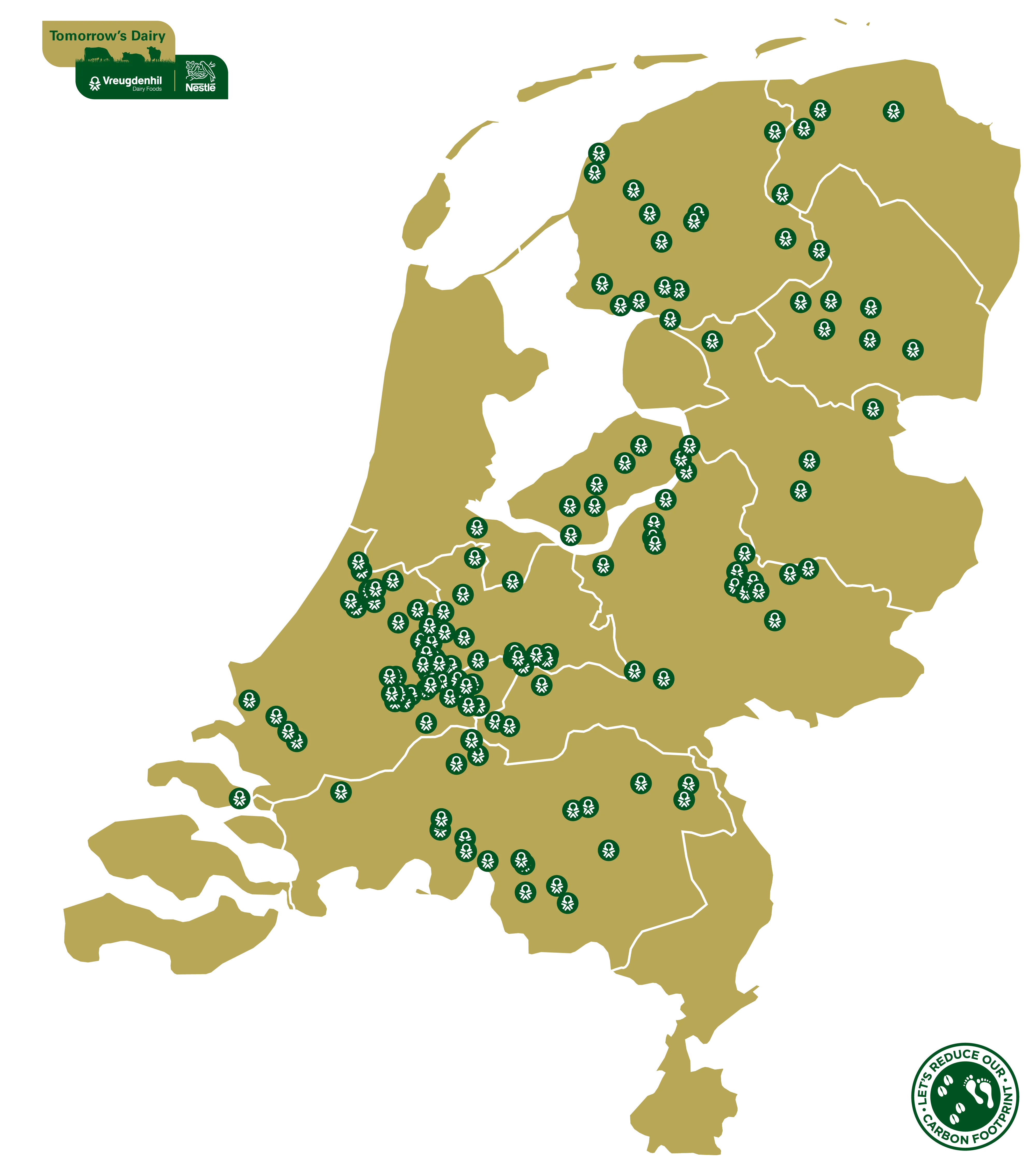 LCF locaties kaart 2025